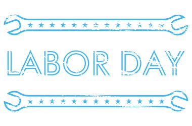 İşçi Bayramı arka plan illüstrasyon