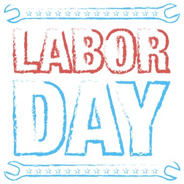 İşçi Bayramı arka plan illüstrasyon