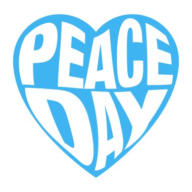 Uluslararası Barış günü tebrik kartı arka plan