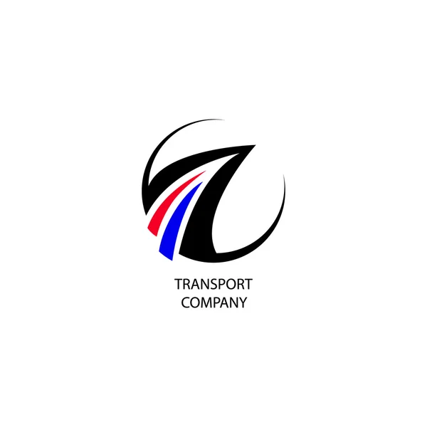 Transportasi logo perusahaan - Stok Vektor