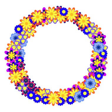 Elle çerçeve çizim şekil