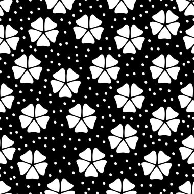 Çiçek desen çizimi el ile çizim