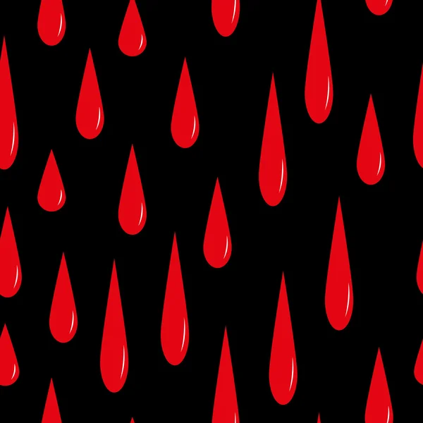 Ilustración con patrón de gota de sangre — Archivo Imágenes Vectoriales