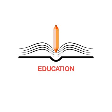 Eğitim öğeleri arka plan illüstrasyon
