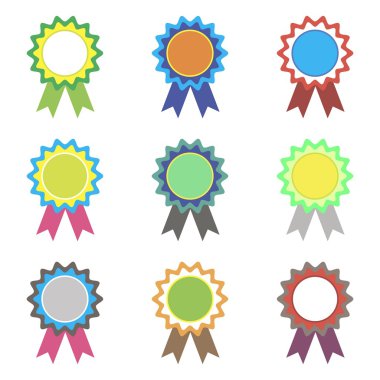 illüstrasyon ile rozet koymak