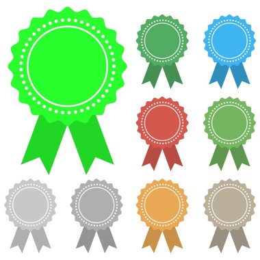 illüstrasyon ile rozet koymak