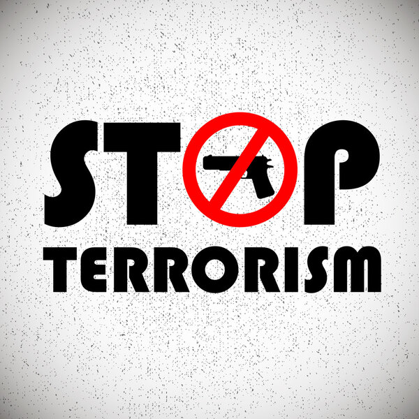 иллюстрация с остановкой терроризма
