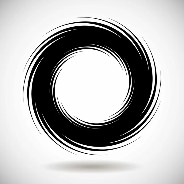 抽象的な円形の背景イラスト — ストックベクタ