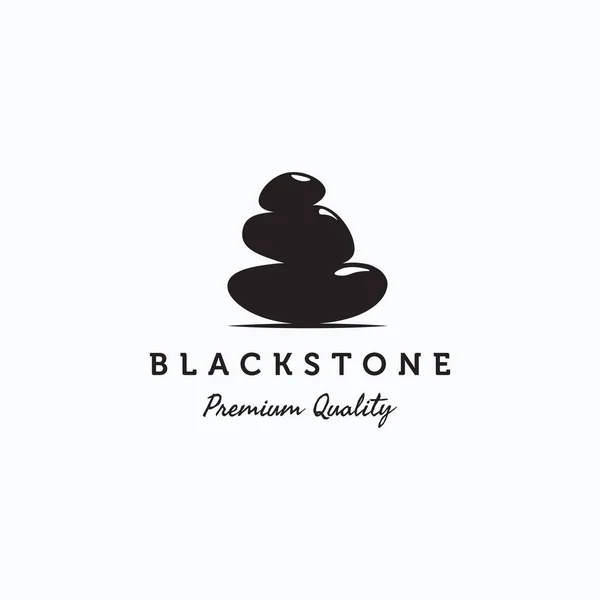 Διάνυσμα Του Spa Μαύρη Πέτρα Καλό Για Σχεδιασμό Λογότυπο Spa — Διανυσματικό Αρχείο