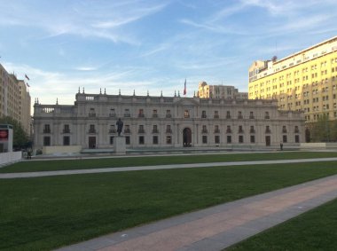 Santiago de Chile 'deki iş bölgesi