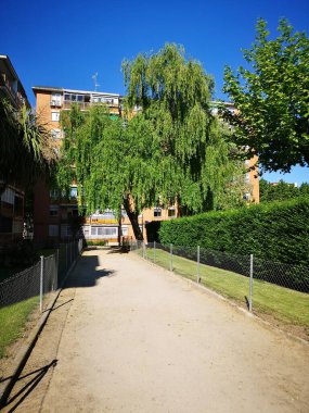 Mostoles Madrid bölgesinde bir bina.