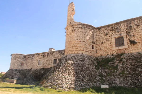 Burgruine Von Chinchon Madrid — Stockfoto