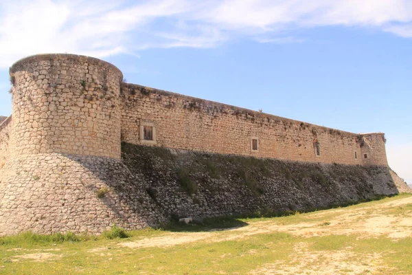 Castle Ruins Chinchon Madrid — Stock Photo, Image
