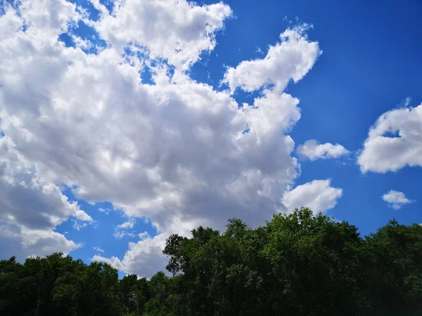 Céu Nublado Mostoles Sul Madrid — Fotografia de Stock