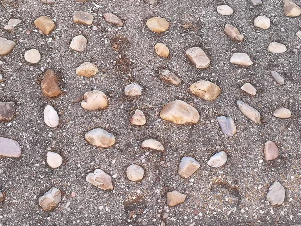 村内の小石の道 — ストック写真