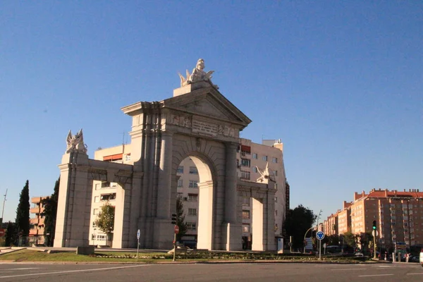 Historical Monument Puerta Alcala Madrid — Fotografia de Stock