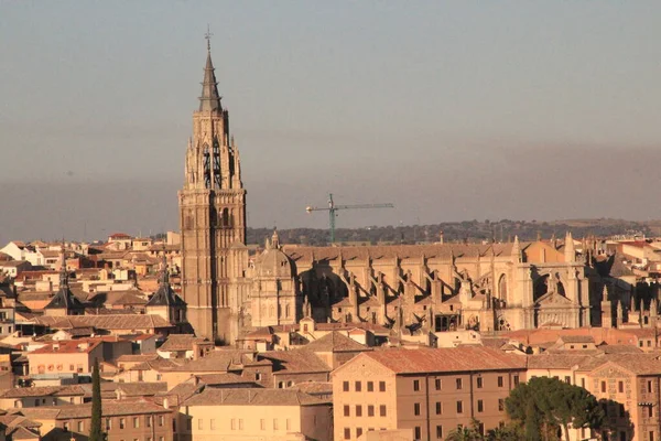 Town Views Old Medieval City Toledo — Fotografia de Stock