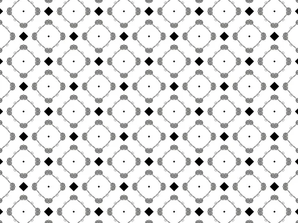 Beyaz Arkaplanda Basit Siyah Geometrik Dikişsiz Desenler Basit Grafik Tasarımı — Stok fotoğraf