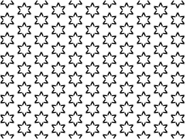Siyah, basit grafik tasarımı gölgelerinde tekstil olmayan geometrik yıldız deseni