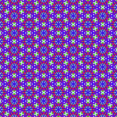 Parlak renklerde vektörsüz şablon callidoscope