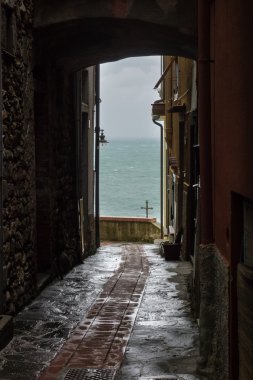 İç Manarola sokakları