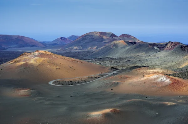 Parque volcánico de Timanfaya — Foto de Stock