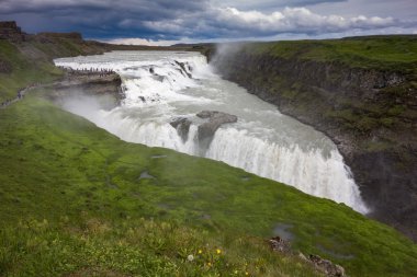 Gullfoss sonbahar, İzlanda