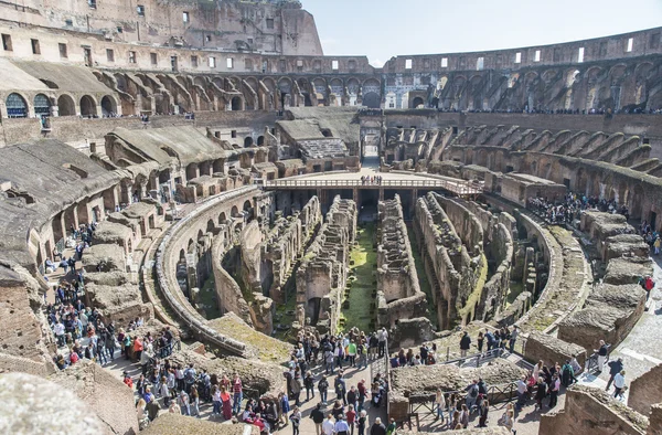 Roman Colosseum. Inside view 8. — Stock Photo, Image