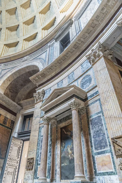 Pantheon interiör. Rom. Italien — Stockfoto