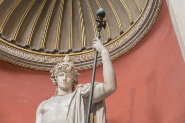 Braschi Antinous heykeli. ? kadar kaybetmek. Vatican.Rome.