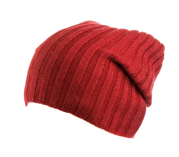 Knitted hat isolated on white background — Stock Photo, Image