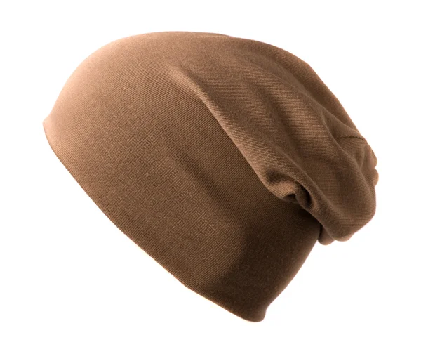 Gorro de punto aislado sobre fondo blanco — Foto de Stock