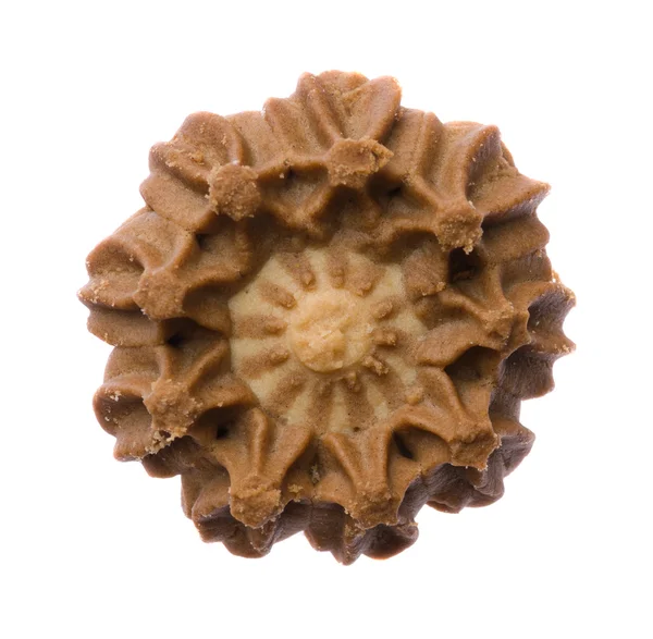 Cookies isoliert auf weißem Hintergrund — Stockfoto