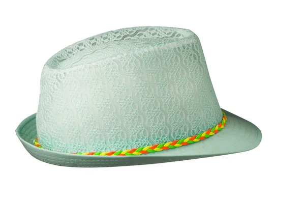 Strand-hoed geïsoleerd op witte achtergrond — Stockfoto