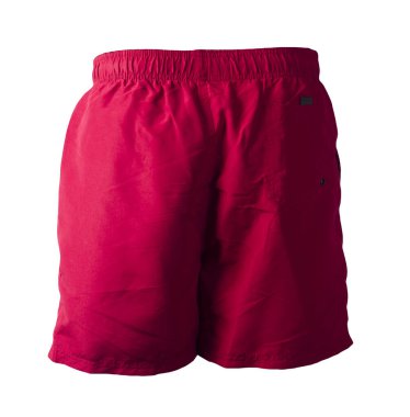 Beyaz arka planda izole edilmiş erkek şortu. Spor pantolonu.