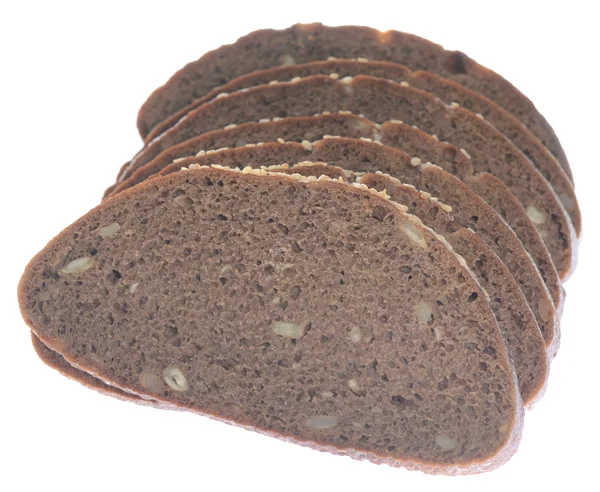 Fatia de pão marrom — Fotografia de Stock