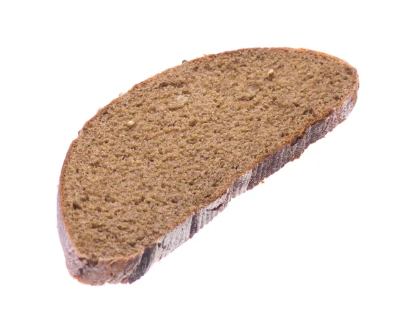 Kromka ciemnego chleba — Zdjęcie stockowe