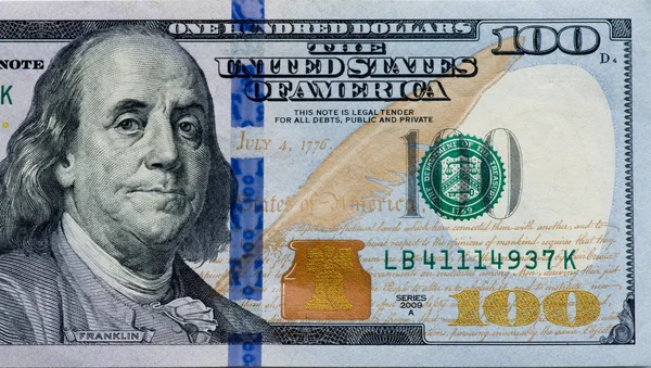 Dollari su sfondo bianco — Foto Stock