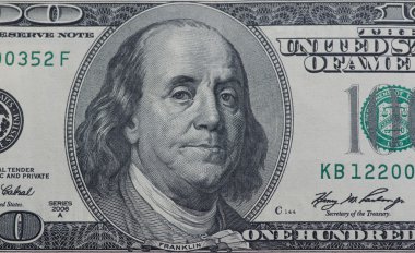 beyaz zemin üzerinde dolar