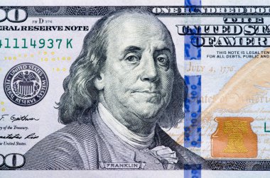 beyaz zemin üzerinde dolar