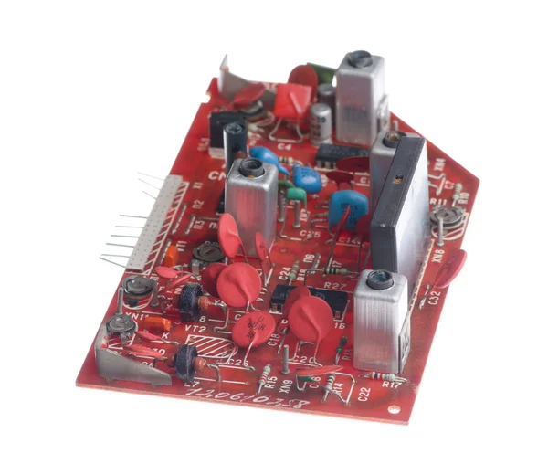 Circuite electronice bord — Fotografie, imagine de stoc