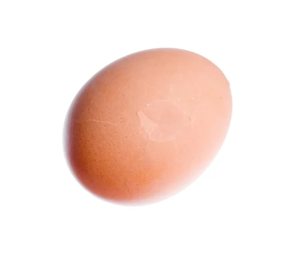 Chicken egg isolated on a white — Stock Photo, Image