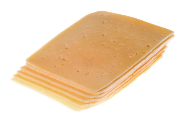 Cheese isolated on a white — Stock Photo, Image