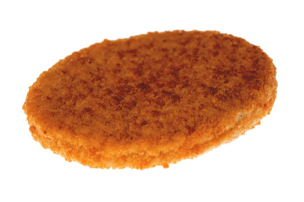 Beyaz arka plan üzerinde izole pirzola. Üstten Görünüm