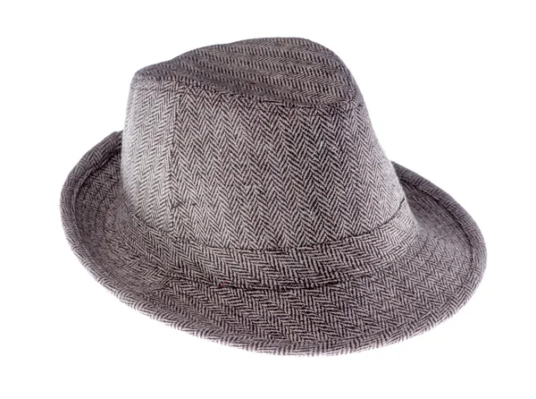 Hat with a brim isolated on white — Stock Photo, Image