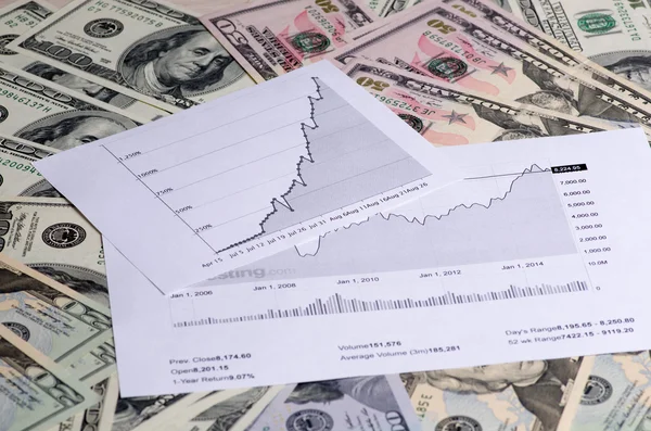 Ganancias de la negociación en la bolsa de valores —  Fotos de Stock