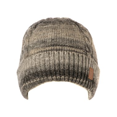 Örgü şapka beyaz arkaplanda izole