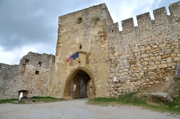 Spissky hrad slott, Slovakien. — Stockfoto