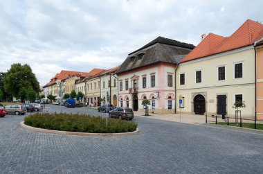 Anıtlar Levoca, Slovakya. 