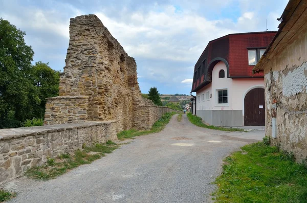 Construções metálicas em Levoca, Eslováquia . — Fotografia de Stock